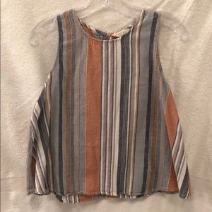 Striped linen top!
